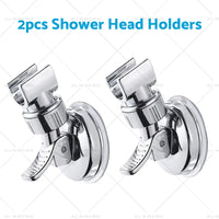 1/2PCS Adjustable Bracket Suction Shower Head Handset Holder Bathroom Wall Mount