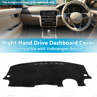 Dashboard Cover Dash Mat Right Hand Drive Suitable For Volkswagen Beetle 98-11