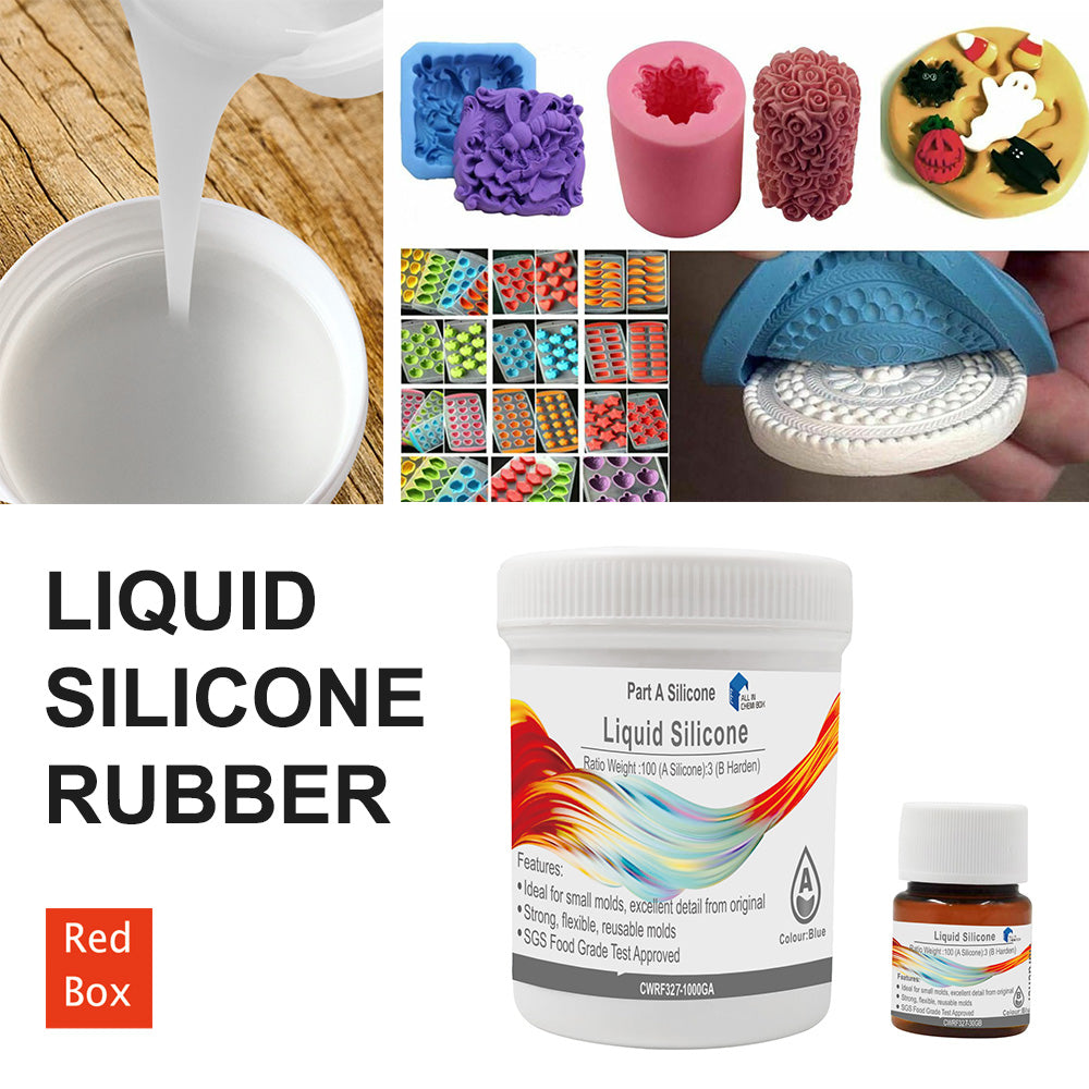 SH25 Liquid Silicone Mold Rubber Mould Making Kit 100:3 Mix - 5Kg 10Kg White