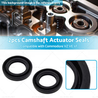 2XCamshaft Actuator Seal Suitable for GM Holden Commodore VZ VE VF V6 12593717