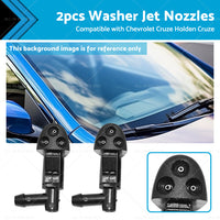Front Windshield Wiper Washer Jet Nozzle Spray Suitable For Holden Cruze 08-16