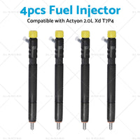 4PCS Fuel Injector EJBR04501D A6640170121 Suitable For Actyon 200 Sports 2. 0 Xdi