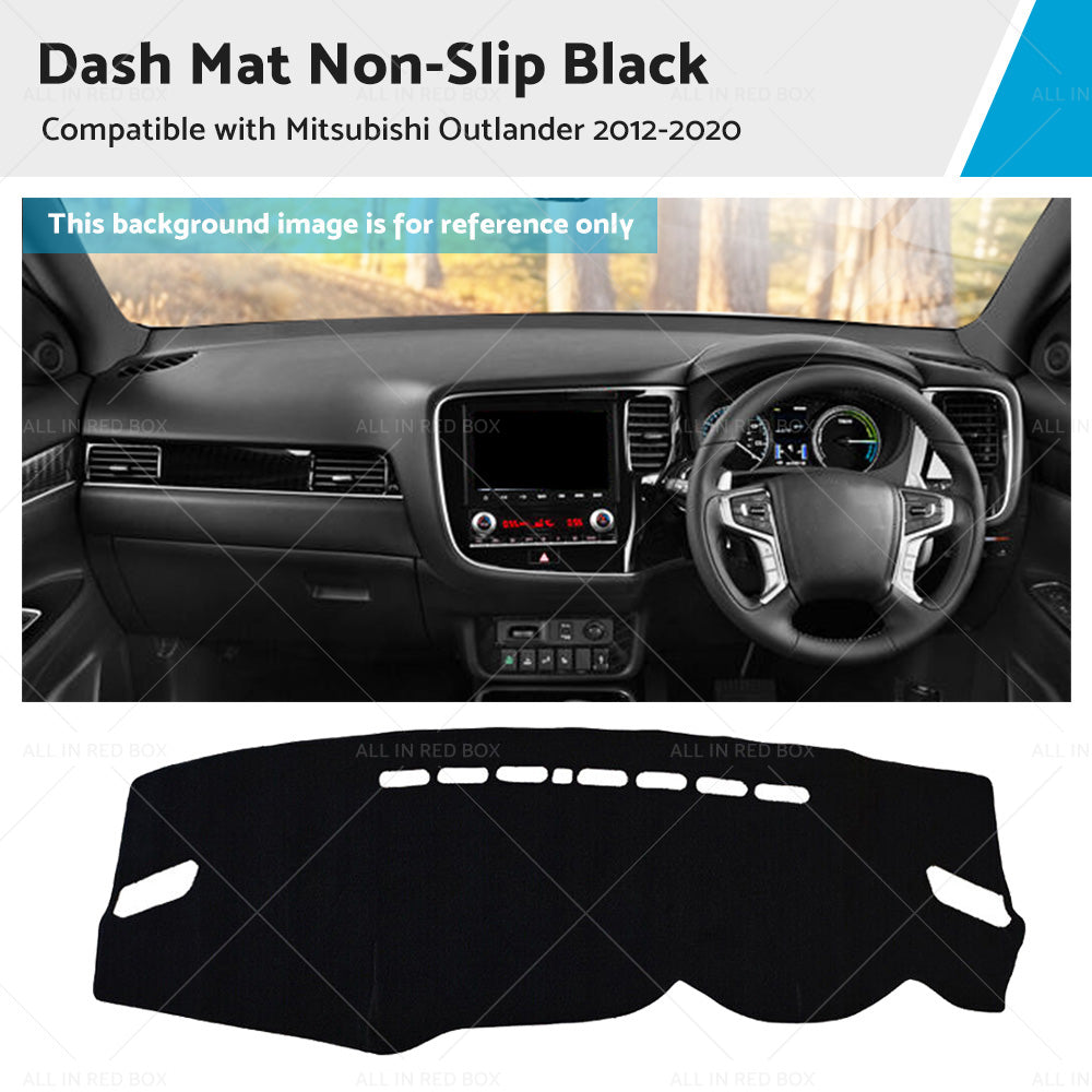 Non-Slip Dash Mat Suitable For Mitsubishi Outlander 12-20 SUV Dashboard Cover