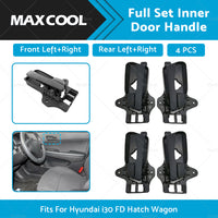 4X Front Rear Left Right Inner Door Handle For Hyundai i30 FD Hatch Wagon 07-12