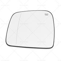 Left Side Mirror Glass Suitablefor Jeep Grand Cherokee WK 10- Convex Heated Base