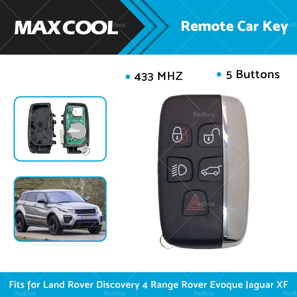 Smart Key Remote for Land Rover Discovery 4 Range Rover Evoque Jaguar XF