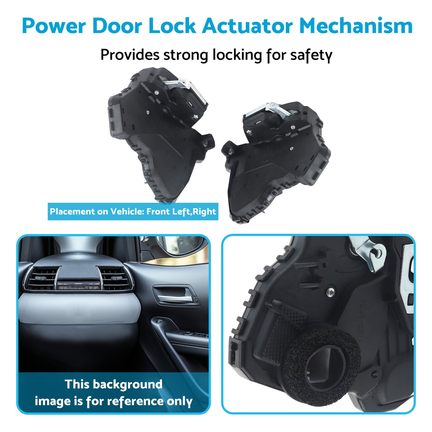 {{ Front LH+RH Power Door Lock Mechanism Assy Suitable For Toyota Hilux KUN26 GGN25 }} - Buy Car Parts Online at {{ Kaka Auto Parts }}.