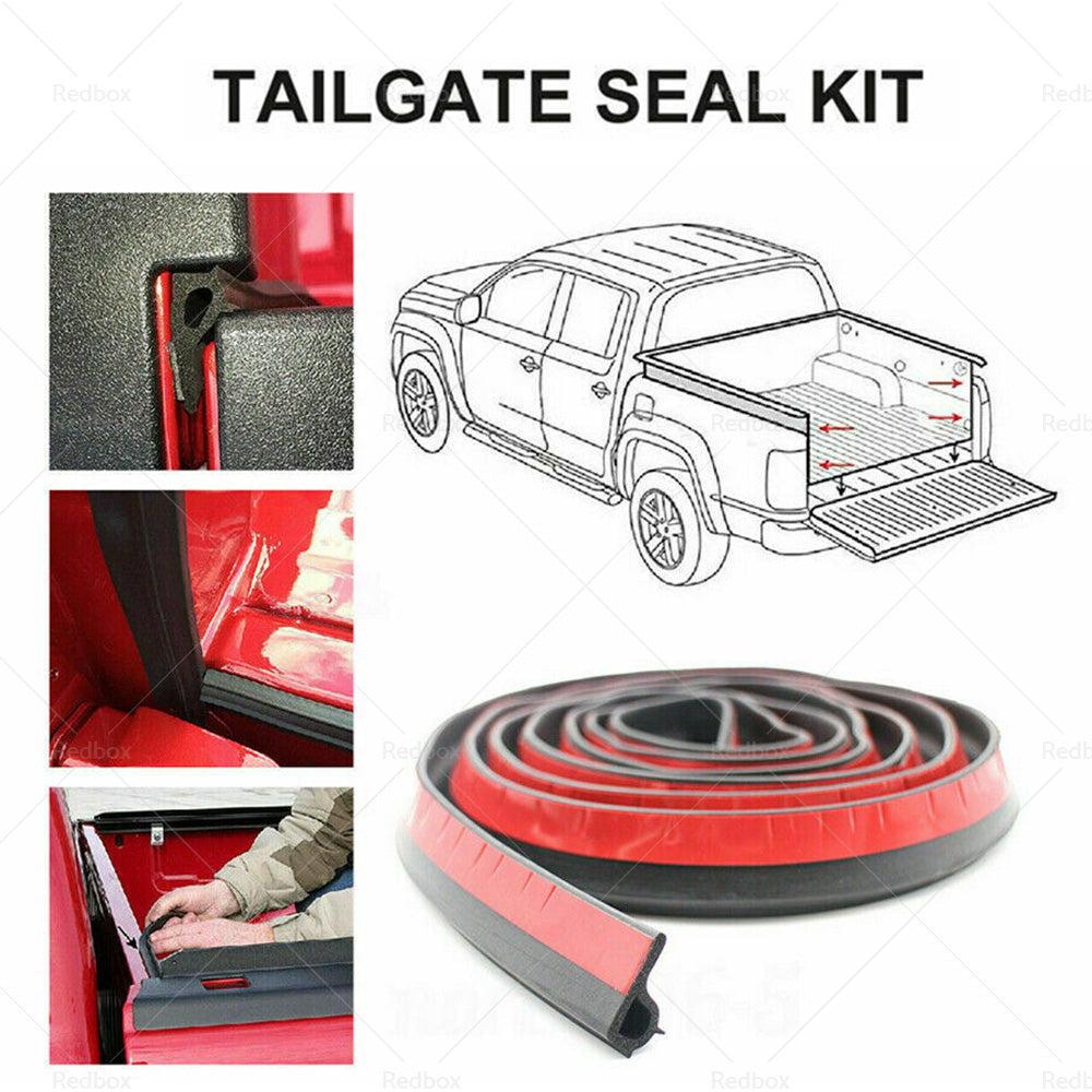 Universal Tailgate Seal 3M Tape Suitable for NP300 Hilux SR5 Ranger PX BT50 Dmax