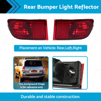 Rear Bumper Light Reflector Suitable For Toyota Land Cruiser Prado J120 02-10