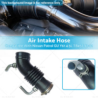 Air Intake Hose Pipe Suitable For Nissan Patrol GU Y61 Petrol 4.5L TB45E 1997-01