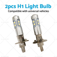 2PCS H1 LED Headlight Bulb CREE XBD Fog Driving Light Car UTE 4WD Lamp Globe