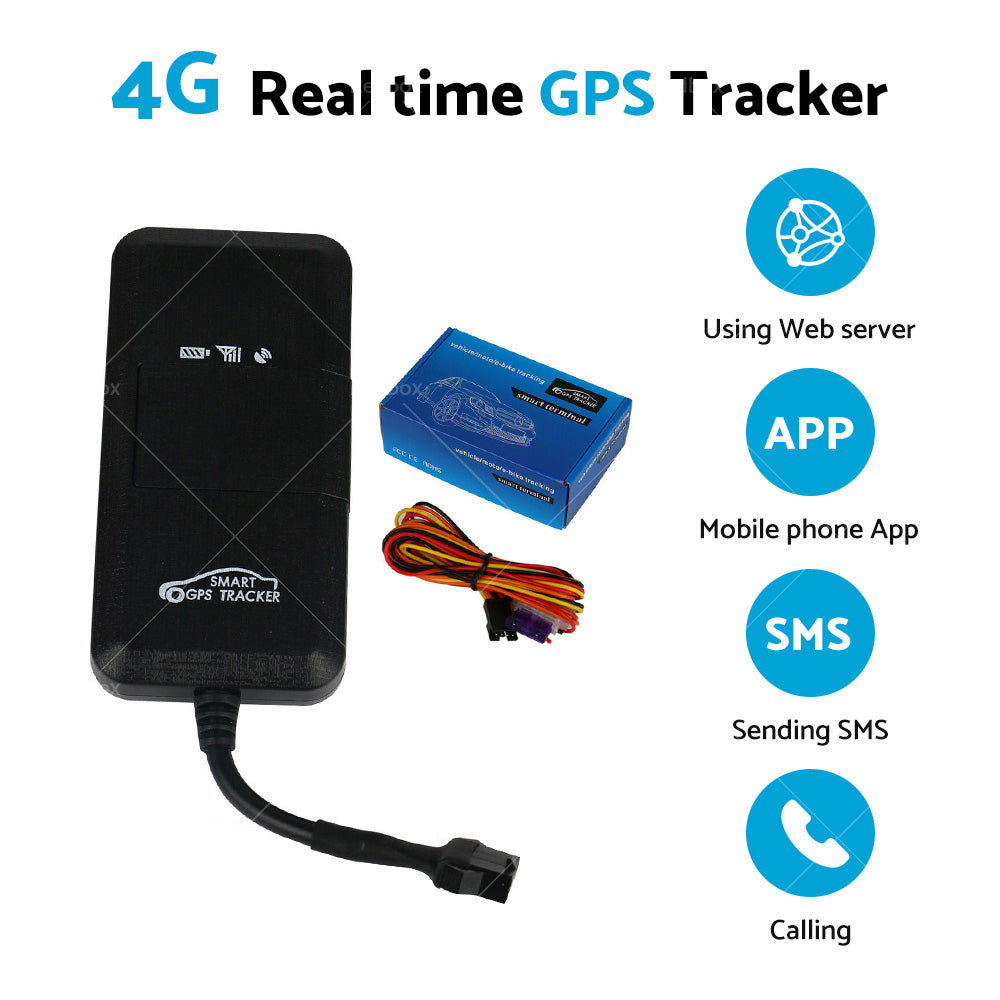 4G GPS Tracker Car Vehicle Anti Theft Real-time Tracking Device Alarm Tracker AU