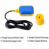 Float Switch or Water Level Control Switch, Cable 3m