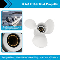 Boat Propeller 11 1 or 8 X 13-G Outboard Motor 3 Blade Suitable For Yamaha 30-60HP