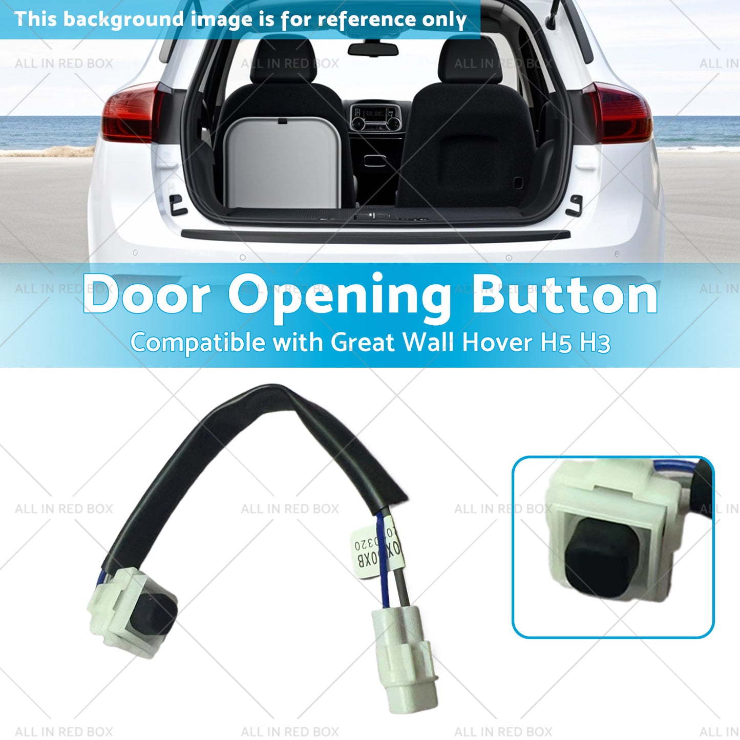 {{ 6305120-K80 Car Rear Door Opening Button Suitable for Great Wall Hover H5 H3 }} - Buy Car Parts Online at {{ Kaka Auto Parts }}.