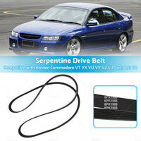 Drive Belt Suitable for Holden VT VX VU VY VZ Commodore 5. 7 Gen3 LS1 V8 6PK1995