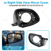 Right Side View Mirror Cover Suitable for BMW X3 F25 F15 X6 F16 X4 F26 X5 14-19