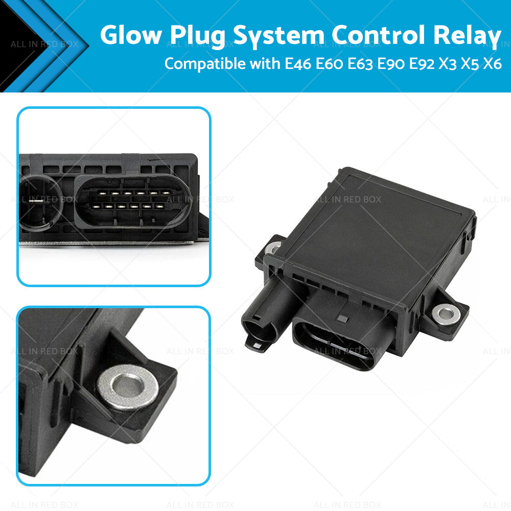 12217801201 Glow Plug System Control Relay Suitable for BMW E46 E60 E63 E90 E92