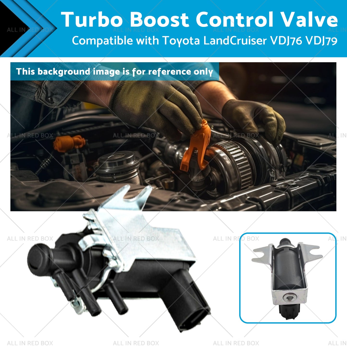 Turbo Boost Control Valve Suitable for 07-22 Toyota LandCruiser VDJ76 VDJ79