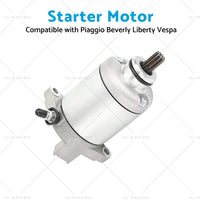 {{ Starter Suitable For Piaggio Fly 125 Vespa LX 125 Liberty 150 X8 X9 200 X-Evo }} - Buy Car Parts Online at {{ Kaka Auto Parts }}.