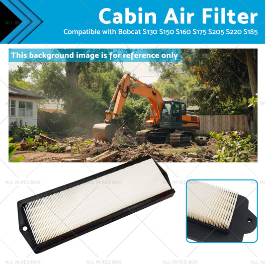 Cabin Air Filter Suitable for Bobcat 6678207 S220 S185 S130 S150 S160 S175 S205