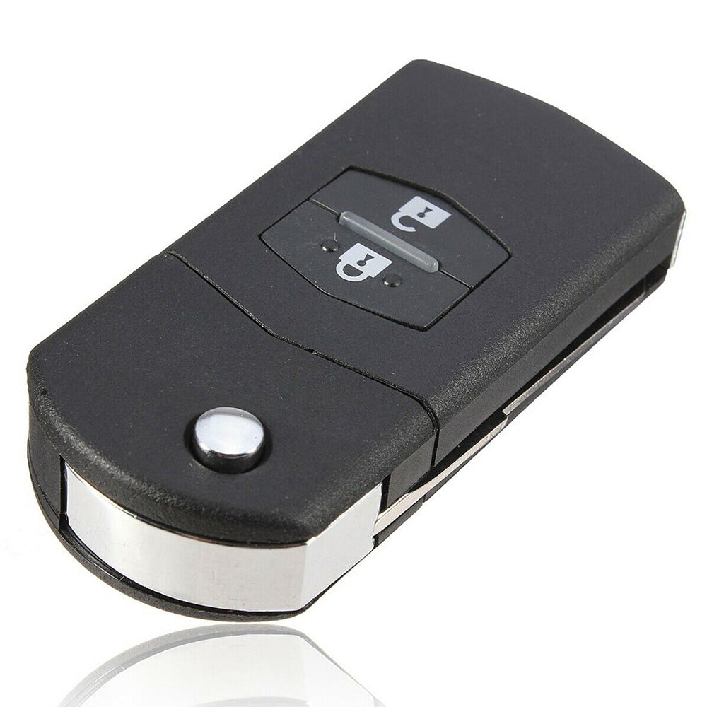 2 Button Remote Flip Key Casr Shell Suit For Mazda 3 5 6 RX7 RX8 BT50 For 1Pc