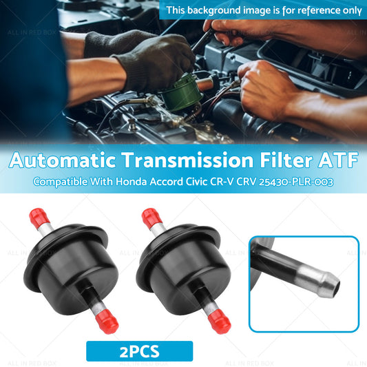 2PCS Automatic Transmission Filter ATF Suitable For Honda Accord Civic CR-V CRV