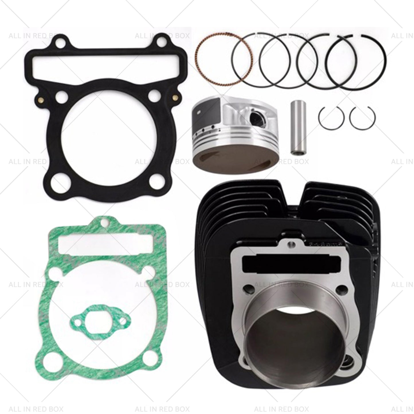 Cylinder Piston Gasket Top End Kit Suitable For Yamaha Big Bear 350 2x4 4x4