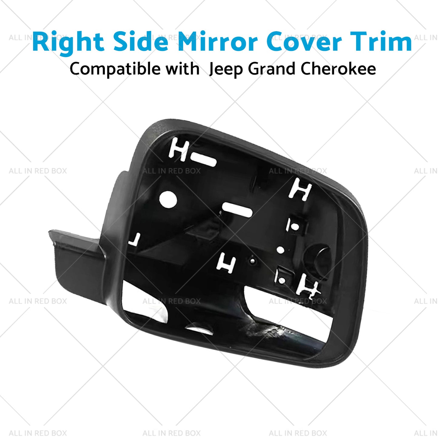 Right Side Mirror Cover Trim Frame Suitable for Jeep Grand CherokeeWK 2010-on