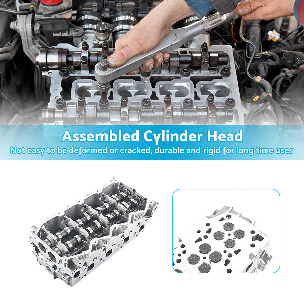 Comlete Cylinder Head Kit for Nissan Navara D40 D22 Pathfinder R51 YD25 2. 5L TD