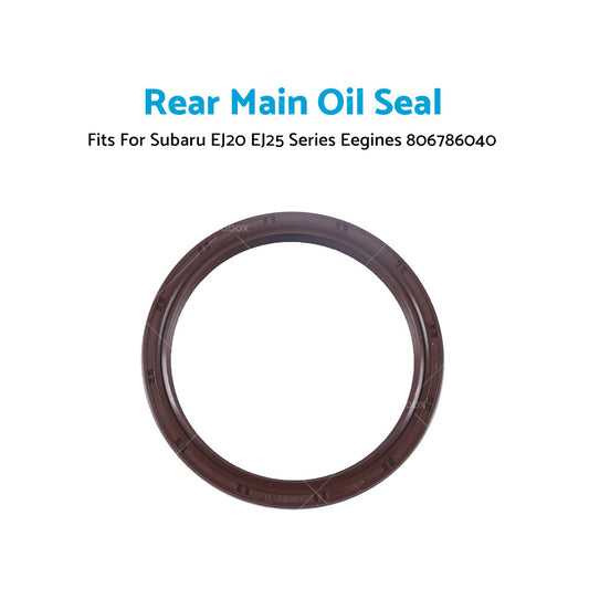 Rear Main Oil Seal Fits For Subaru 806786040 EJ20 EJ25 Series Engines