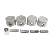 4 Engine Piston Rings & Wrist Pin Sets Suitable for Toyota Hilux LN86 LN111 2.8L
