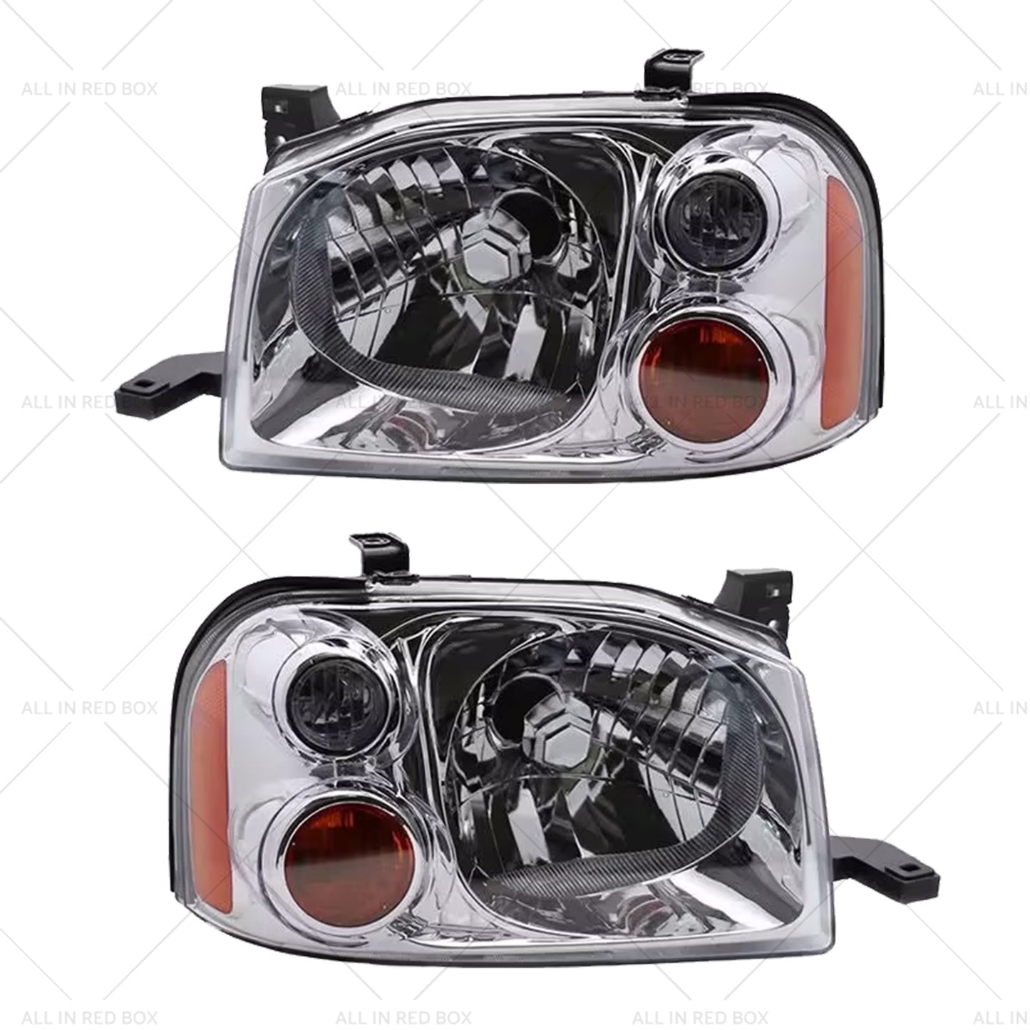 LeftRight Pair Light Front Lamp Head Lights Suitablefor Nissan Navara D22 01-15