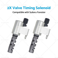 2PCS VVT Valve Timing Solenoid Suitable for Subaru Foreste Impreza Liberty