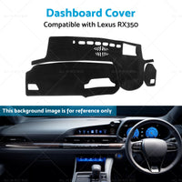 Non-Slip Dash Mat Suitable For Lexus RX RX350 2021-2022 With HUD Dashboard Cover