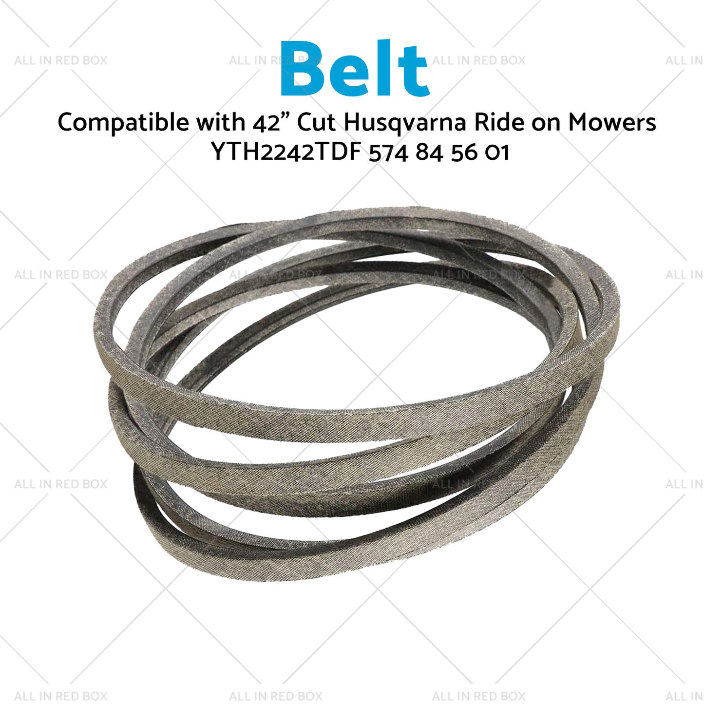 Suitable for Husqvarna Mower Heavy Duty Replacement Belt 574845601 574 84 56-01