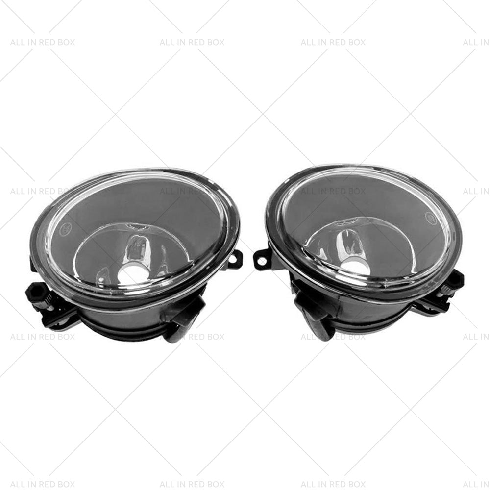 Pair Replacement Clear Fog Lights Lamps Suitable for 2001-2006 BMW E46 3-Series