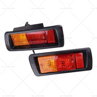 2x Rear Bumper Light Reflector Lamps Suitable for Land Cruiser Prado J90 95 LR