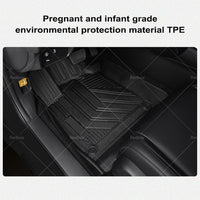 3D TPE Floor Mats Fit for Isuzu MUX MU-X  12-21 Anti-Slip Waterproof Full Cover