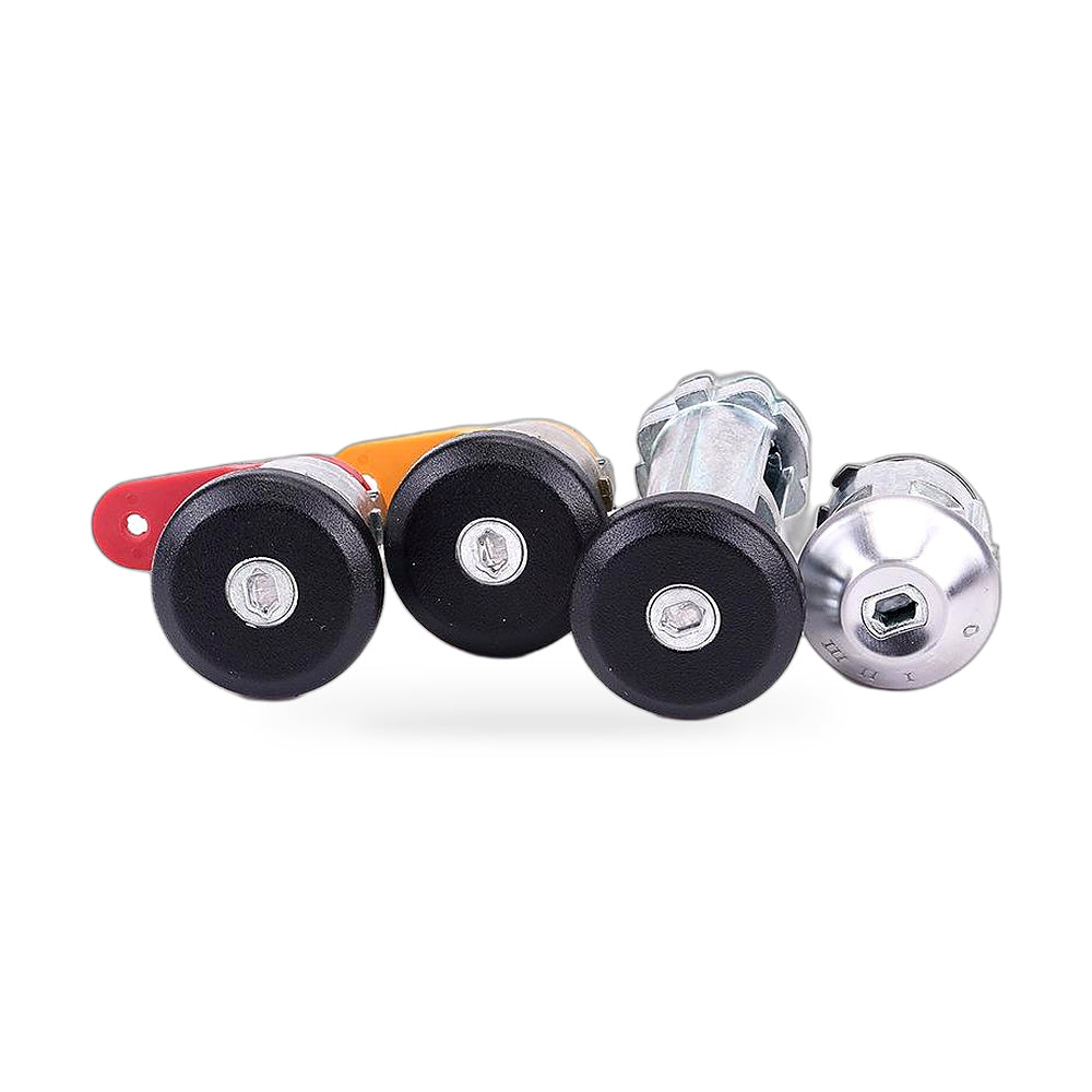 4 Piece Door Lock Cylinder Set Suitable for Ford Fiesta Fusion KA Courier - ZT2
