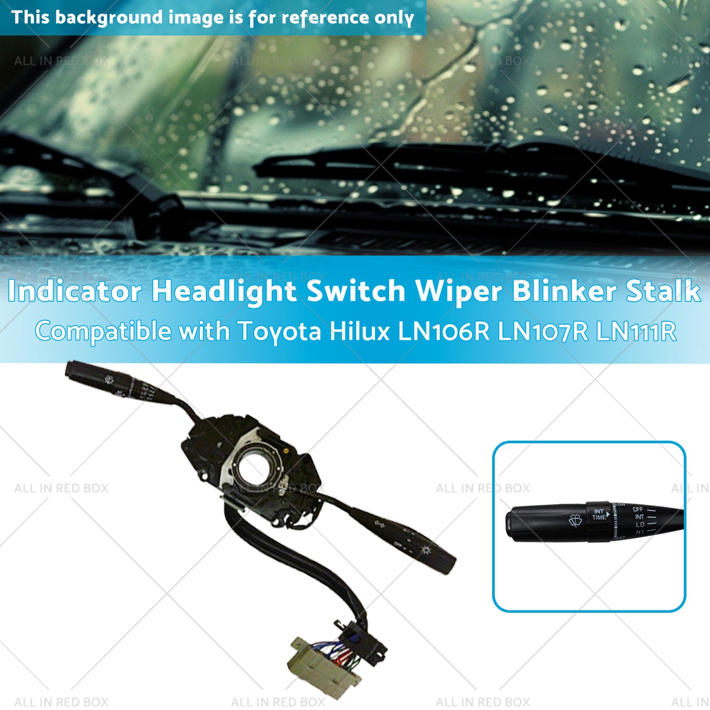 Indicator Headlight Switch Wiper Blinker Stalk Suitable for 91-97 Hilux LN106R