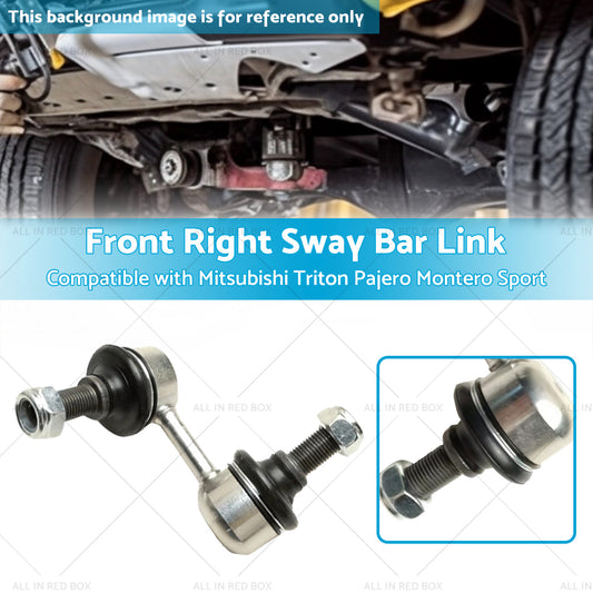 Front Right Sway Bar Link Suitable for Mitsubishi Triton L200 2WD 4WD 06-15