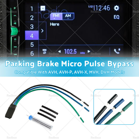 Suitable for Pioneer AVH AVH-P Parking Brake Video Override Micro Pulse Bypass