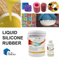 SH25 Liquid Silicone Rubber Mould Making Kit 100 3 Mix - 1Kg 2Kg 5Kg 10Kg Blue