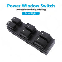 Electric Window Switch Master Control Suitable For Hyundai IX35 2010-2017 RHD