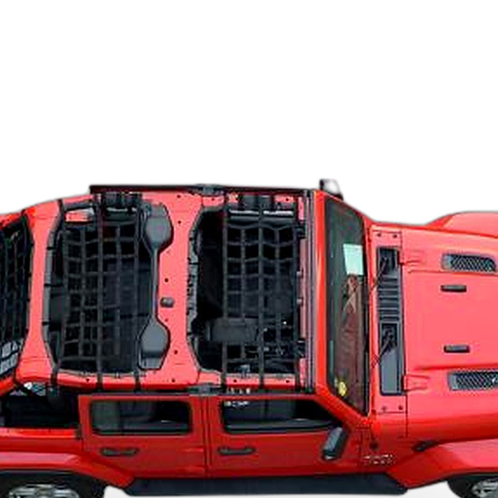 Roof Cargo Net Suitable for Jeep Wrangler TJ JK 1997-2018