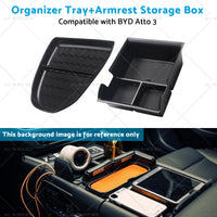 {{ Armrest Storage Box?  Organizer Tray Suitable For BYD Atto 3 22-23 }} - Buy Car Parts Online at {{ Kaka Auto Parts }}.