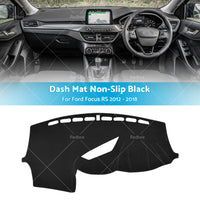 Dash Mat Dashmat Cover for Ford Focus RS 2012 - 2018 Dashboard Carpet Anti-Slip