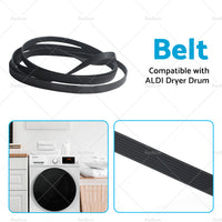 Suitable for ALDI SHPD80W GGSHPD80W HEAT PUMP Dryer Drum Drive Belt 7PH1956