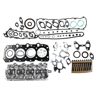 compare product Cylinder Head & Bolts Set & Gasket Kit Suitable for Toyota Prado 3.0 4cyl 1KZ-TE